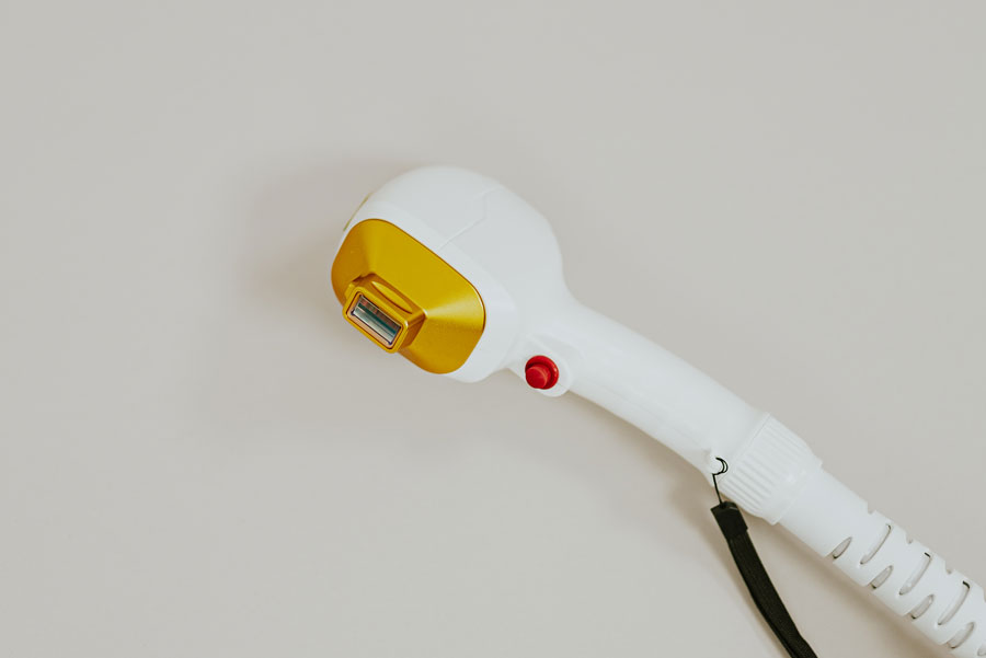 taille de spot laser diode adaptée pour l'épilation du maillot et des aisselles